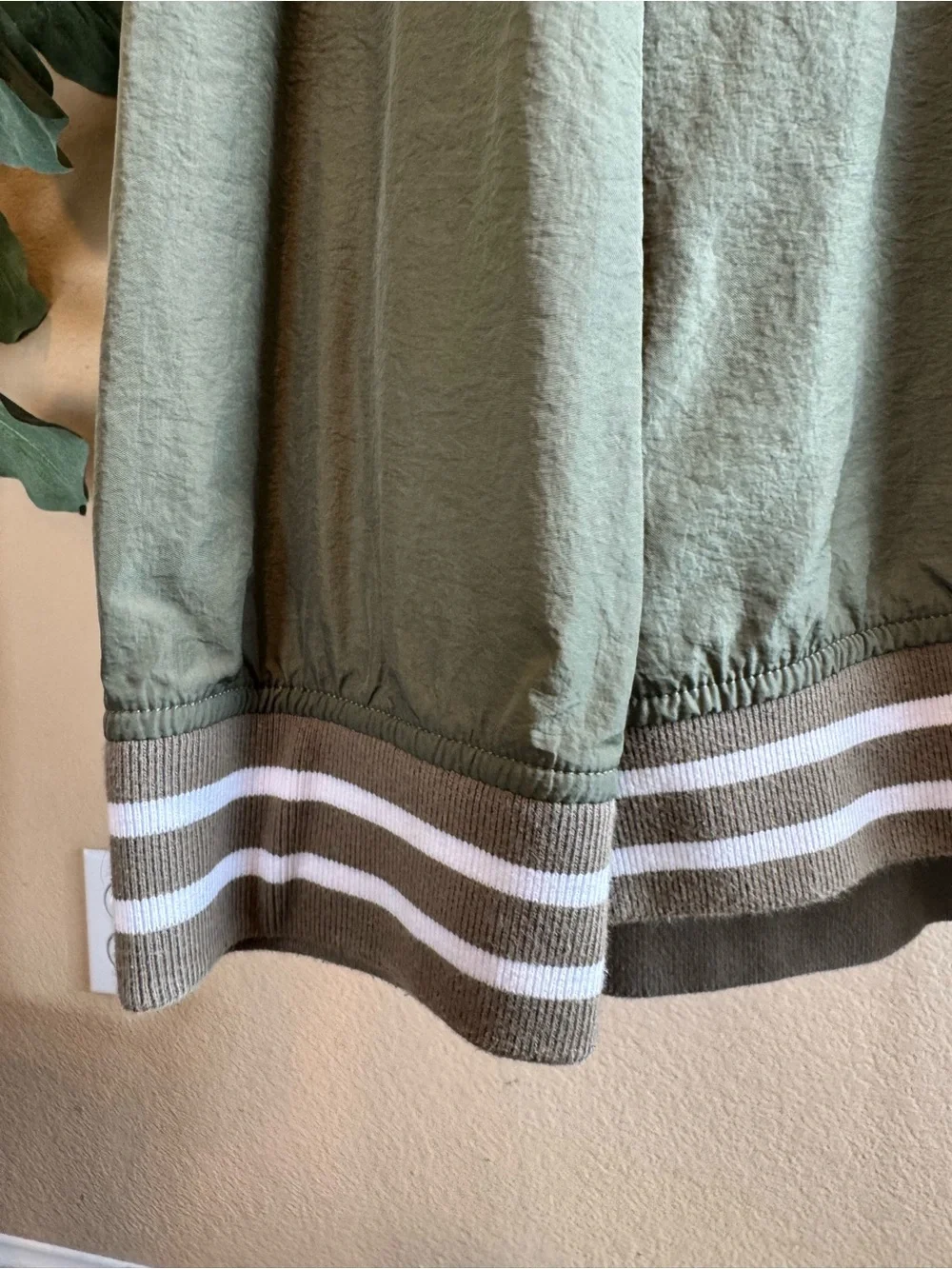 Primitive Mens Creped Hooded Windbreaker Jacket Pocket Green Size 2XL Skateboard